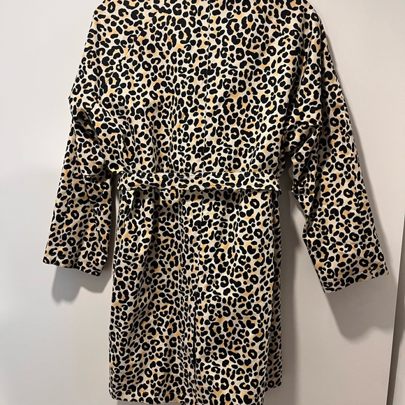 MAJE Leopard Print Belted Coat - Picture 2 of 6
